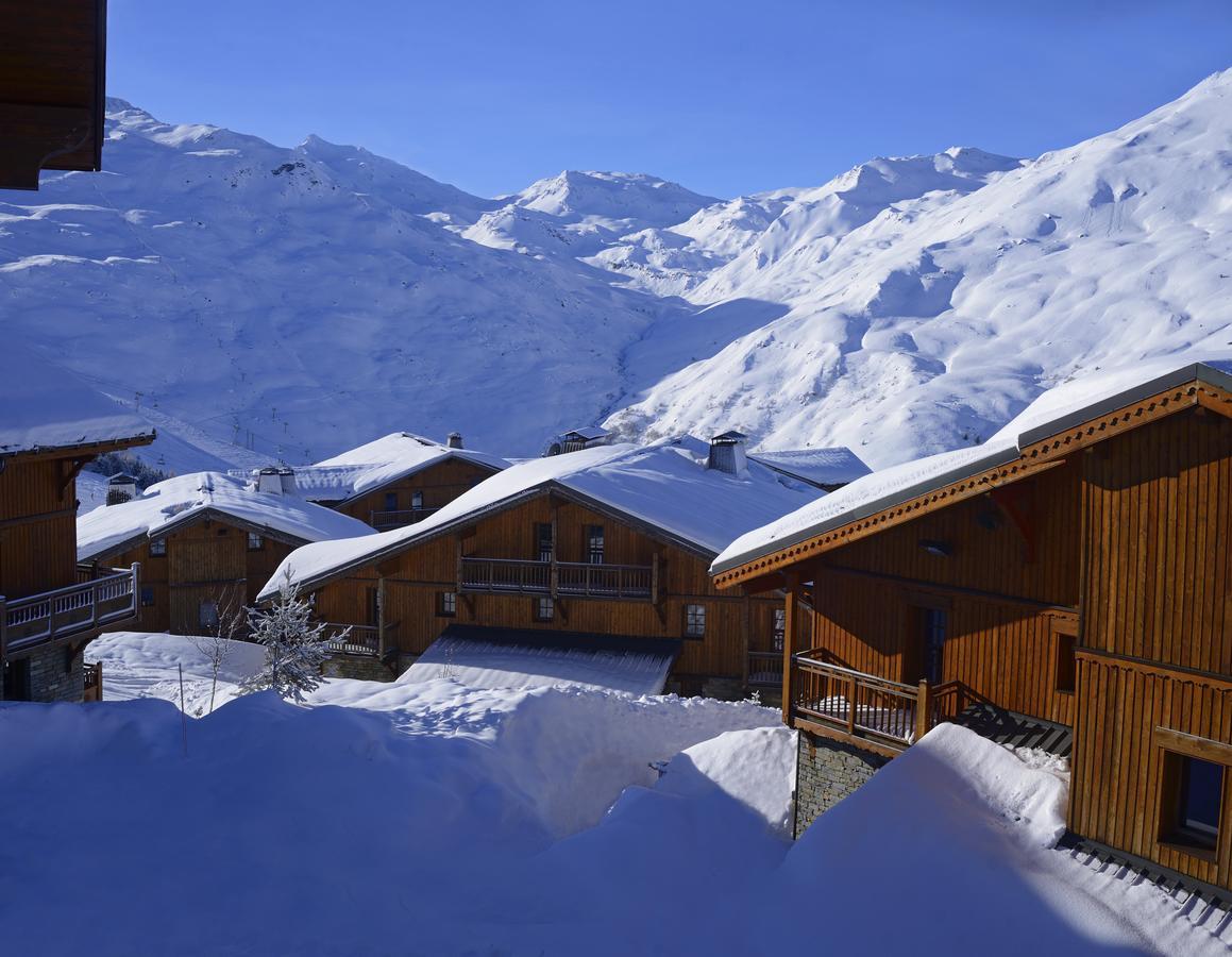 Cgh Residences & Spas Les Chalets Du Soleil Authentiques Saint-Martin-de-Belleville Exterior photo