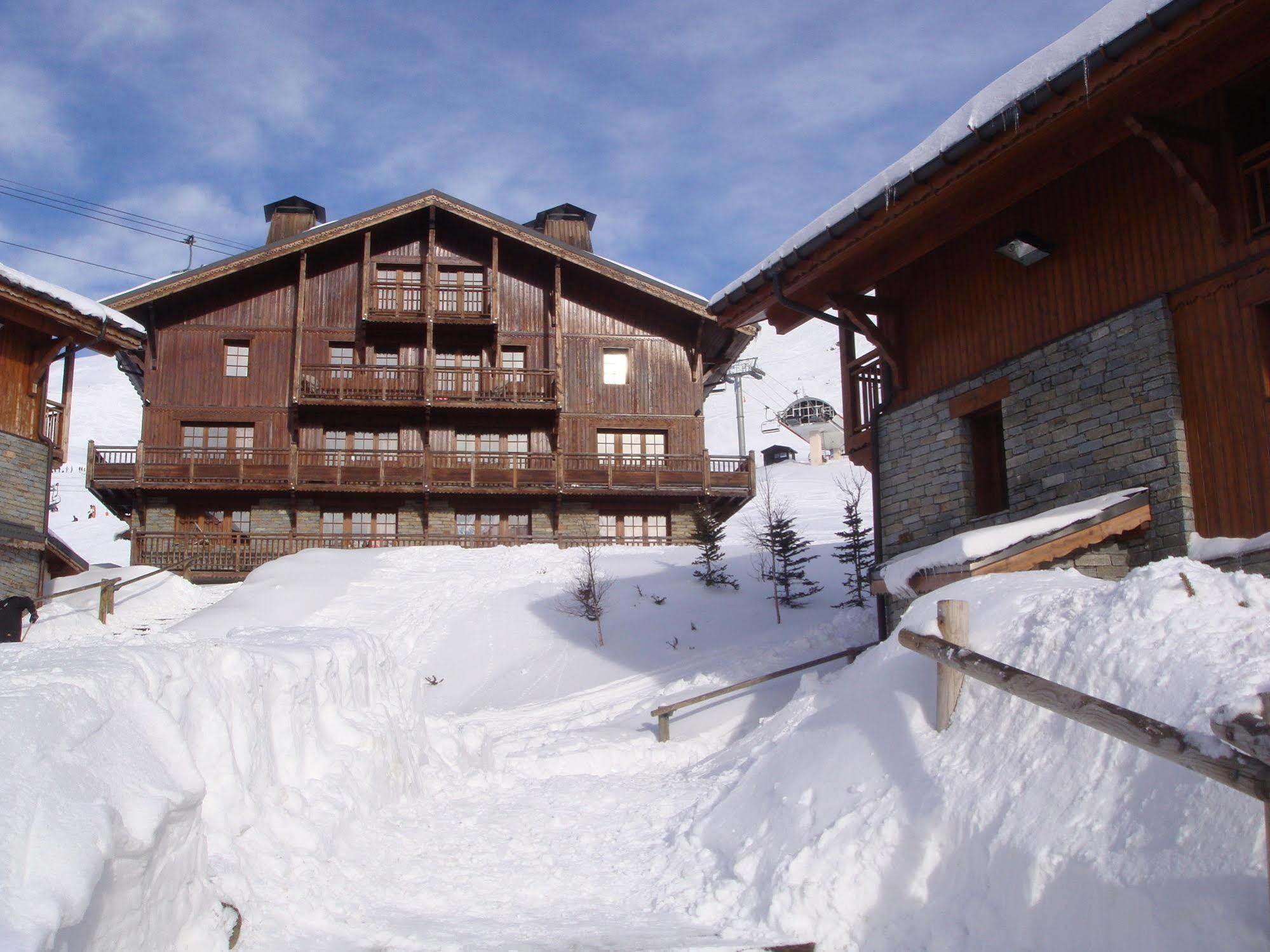 Cgh Residences & Spas Les Chalets Du Soleil Authentiques Saint-Martin-de-Belleville Exterior photo
