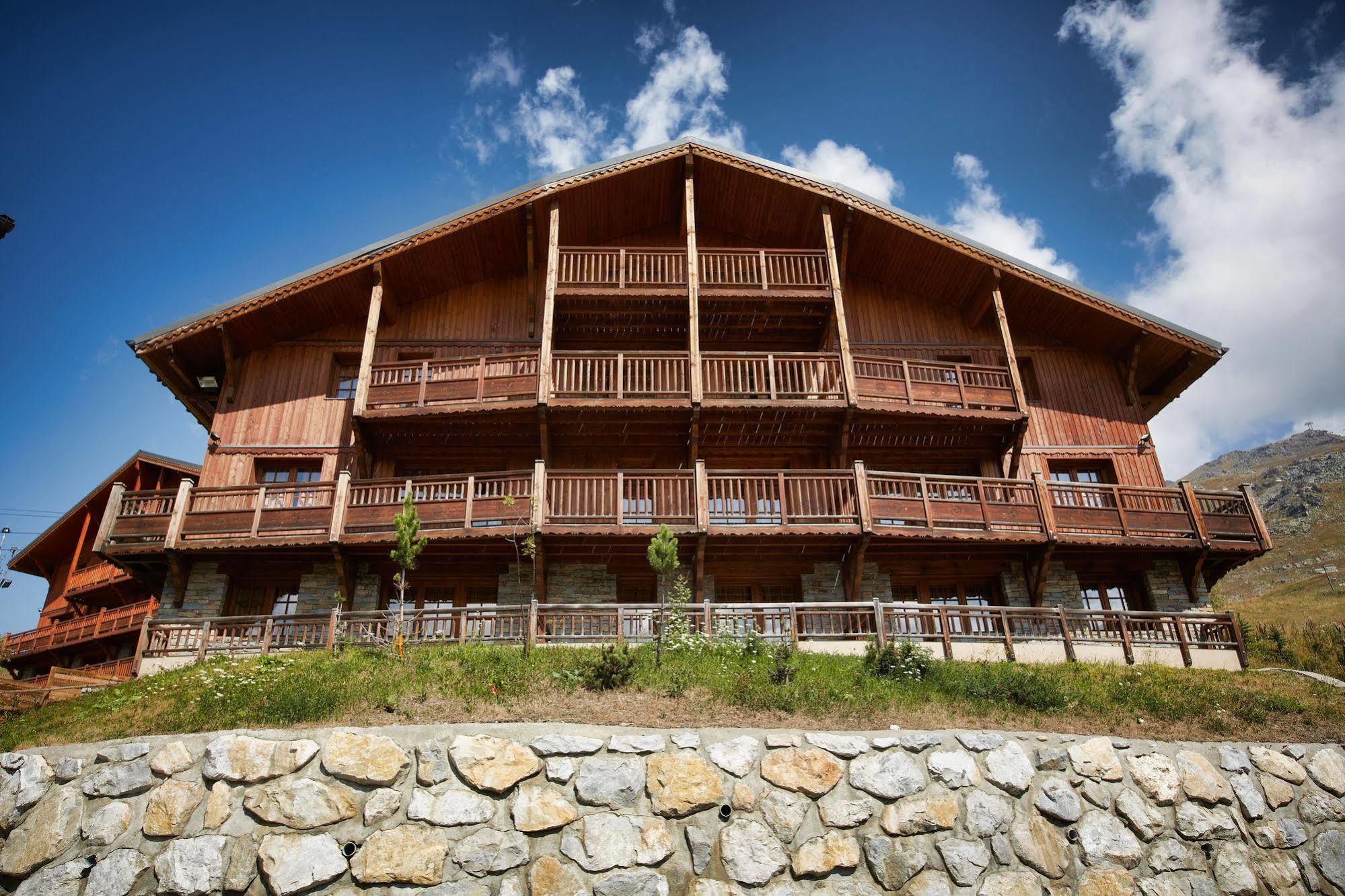 Cgh Residences & Spas Les Chalets Du Soleil Authentiques Saint-Martin-de-Belleville Exterior photo