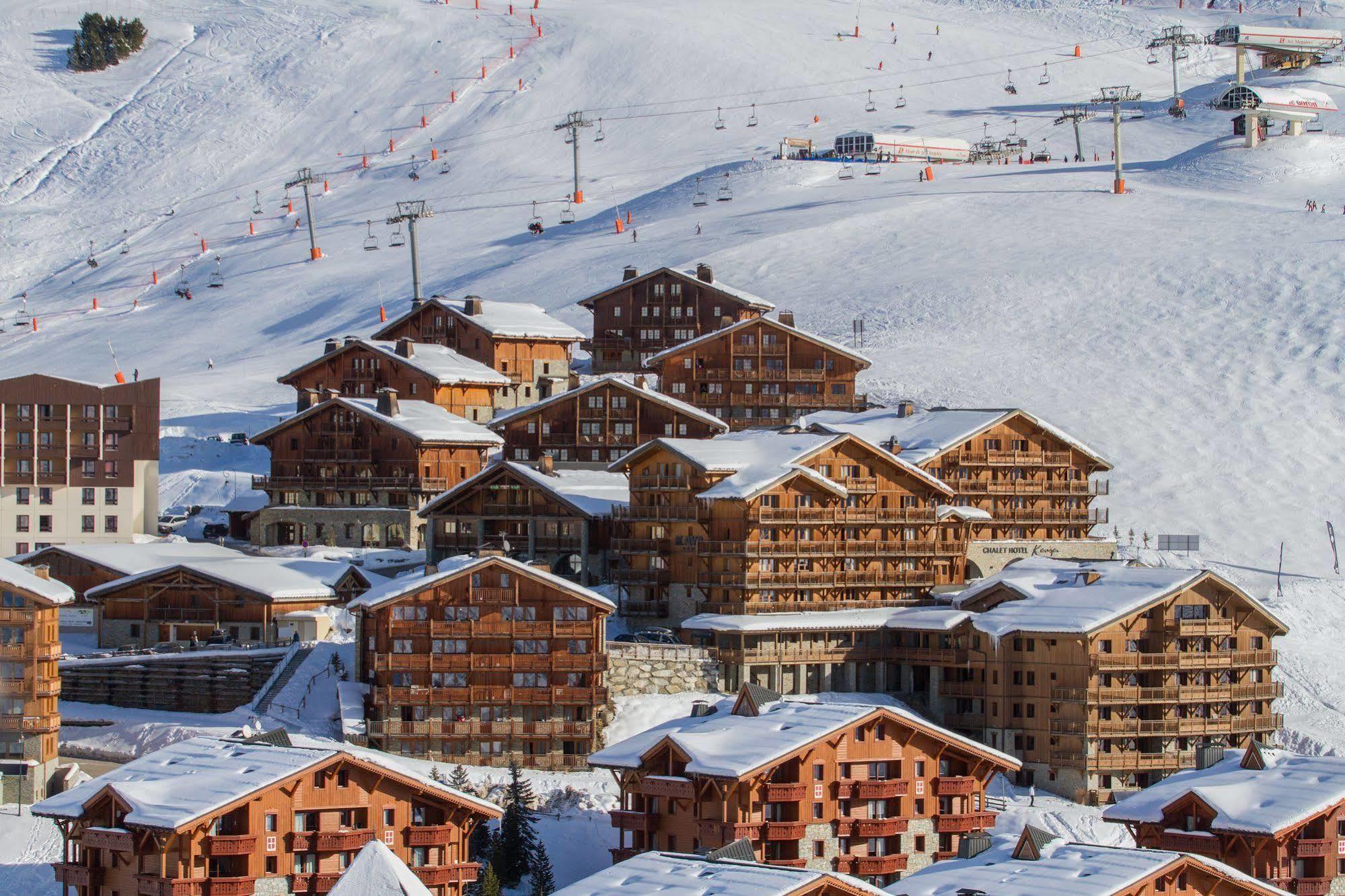 Cgh Residences & Spas Les Chalets Du Soleil Authentiques Saint-Martin-de-Belleville Exterior photo