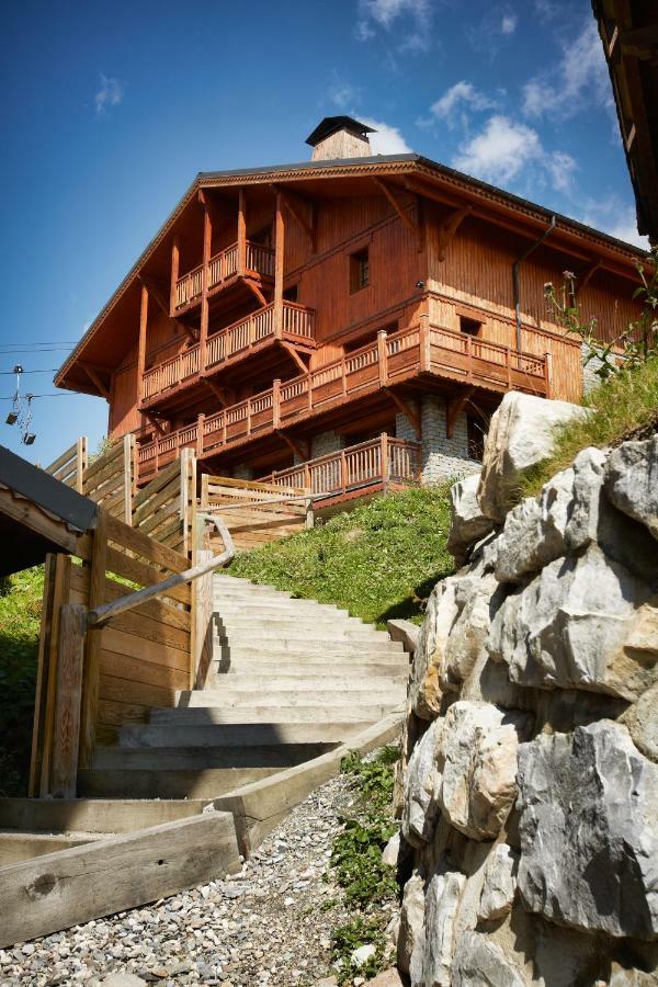 Cgh Residences & Spas Les Chalets Du Soleil Authentiques Saint-Martin-de-Belleville Exterior photo
